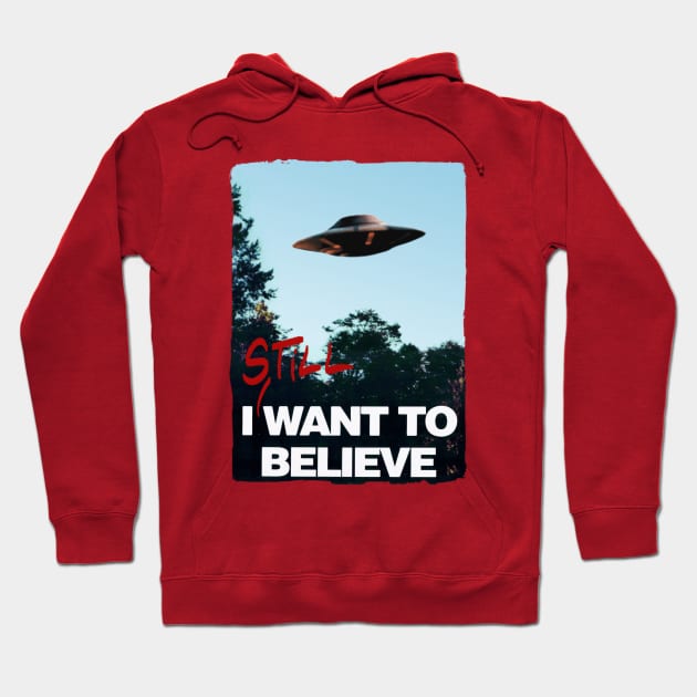 I Still WANT TO BELIEVE Hoodie by Theo_P